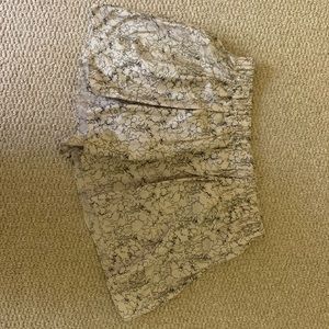 Rag & Bone silk floral shorts (SM)